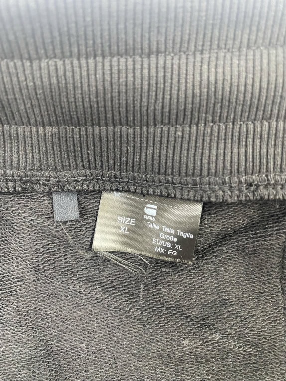 G-STAR RAW Sweatpants Casual Logo Black Men’s XL