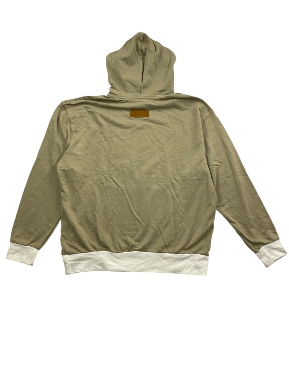 G-STAR RAW Felpa Hoodie Casual Logo 74W kaki da uomo XL