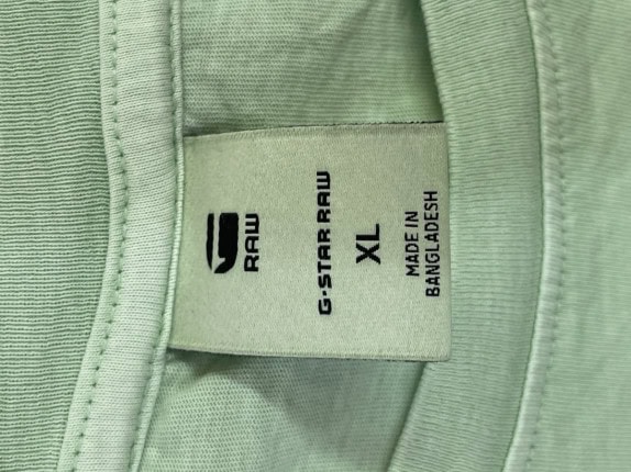G STAR RAW GRAPHIC TEE MINIMAL MINT ΓΥΝΑΙΚΕΙΟ PRE OWNED XL