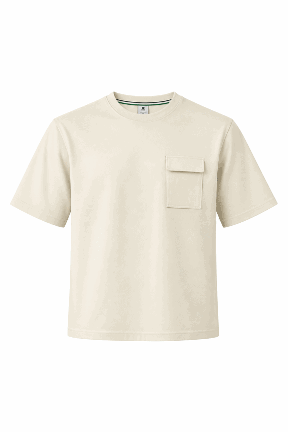 G STAR RAW T SHIRT UTILITY CREAM MEN PRE OWNED XL