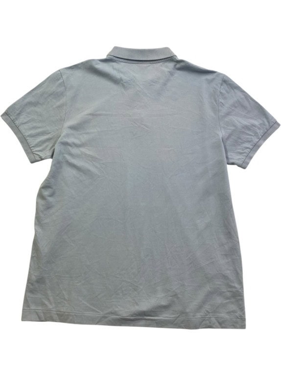 G STAR RAW POLO SHIRT MINIMAL LIGHT GREY MENS PRE OWNED L