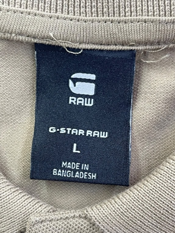 G STAR RAW ΜΠΛΟΥΖΑ ΠΟΛΟ MINIMAL ΜΠΕΖ ΑΝΤΡΙΚΟ PRE OWNED L