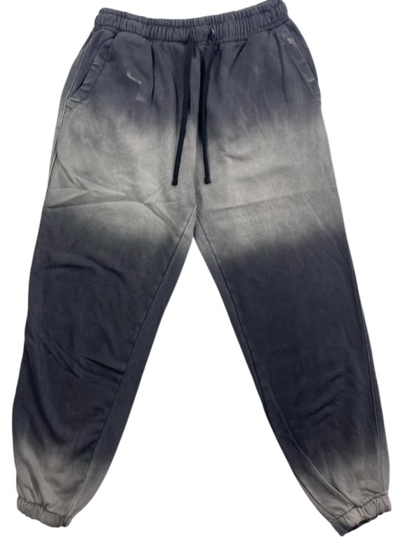 G-STAR RAW JOGGER PANTS VINTAGE OMBRE WASH GREY MENS XS