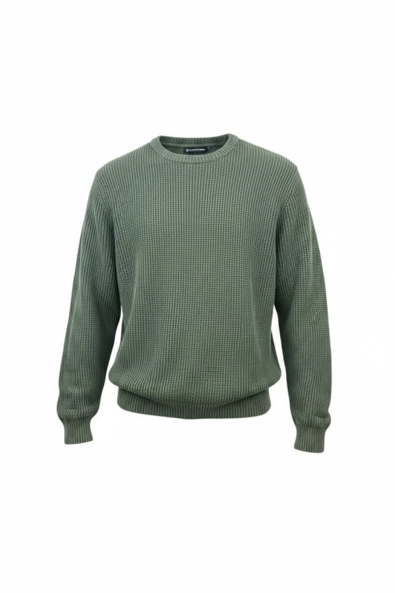 G STAR RAW KNIT SWEATER MINIMAL OLIVE GREEN MENS PRE OWNED XL