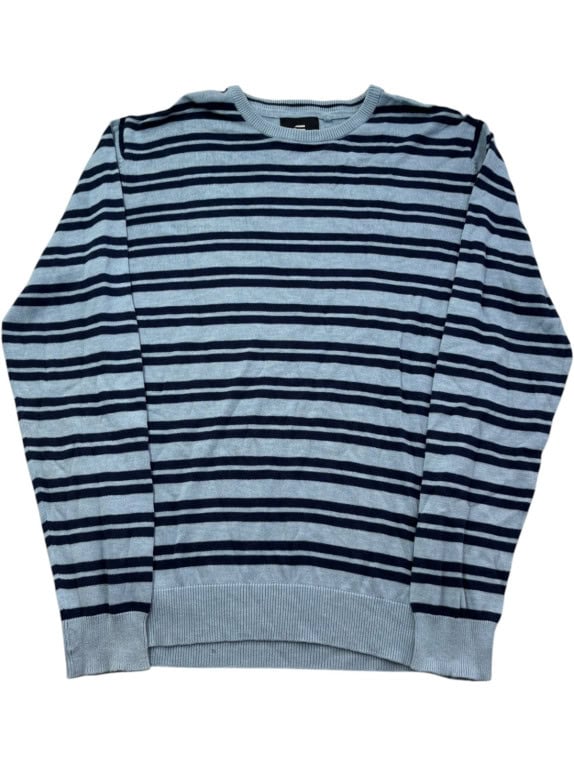 G STAR RAW ΠΛΕΚΤΟ ΠΟΥΛΟΒΕΡ ΡΙΓΕ ΓΑΛΑΖΙΟ NAVY ΑΝΤΡΙΚΟ PRE OWNED L