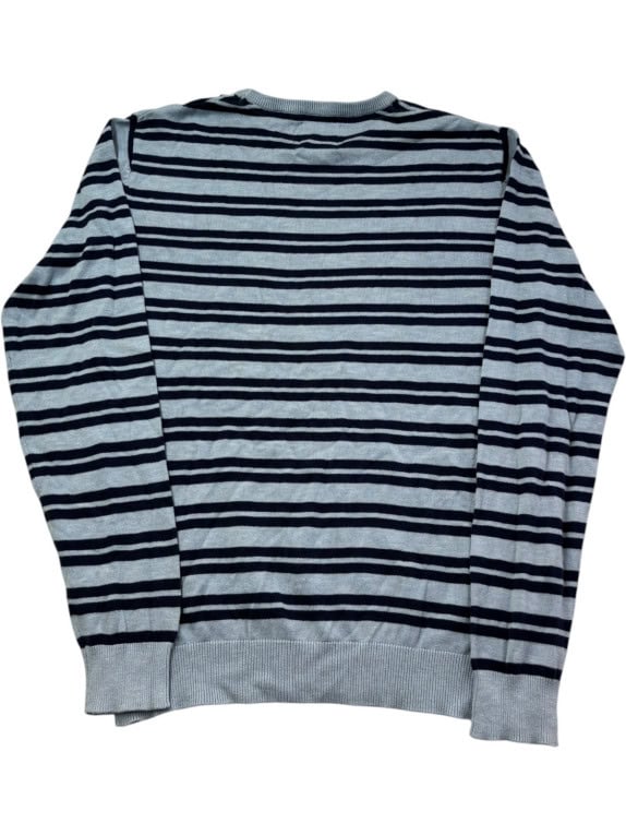 G STAR RAW ΠΛΕΚΤΟ ΠΟΥΛΟΒΕΡ ΡΙΓΕ ΓΑΛΑΖΙΟ NAVY ΑΝΤΡΙΚΟ PRE OWNED L