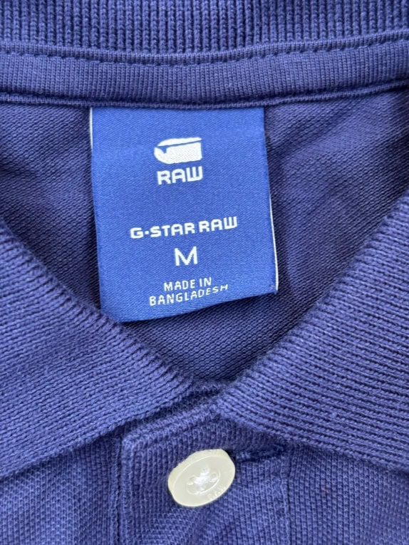 G STAR RAW POLO MINIMAL NAVY ΑΝΤΡΙΚΟ PRE OWNED M