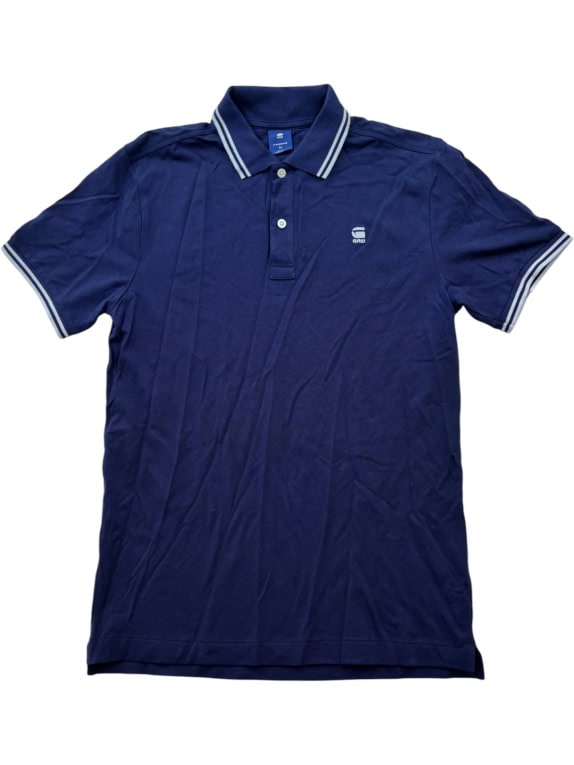 G STAR RAW POLO MINIMAL NAVY ΑΝΤΡΙΚΟ PRE OWNED M