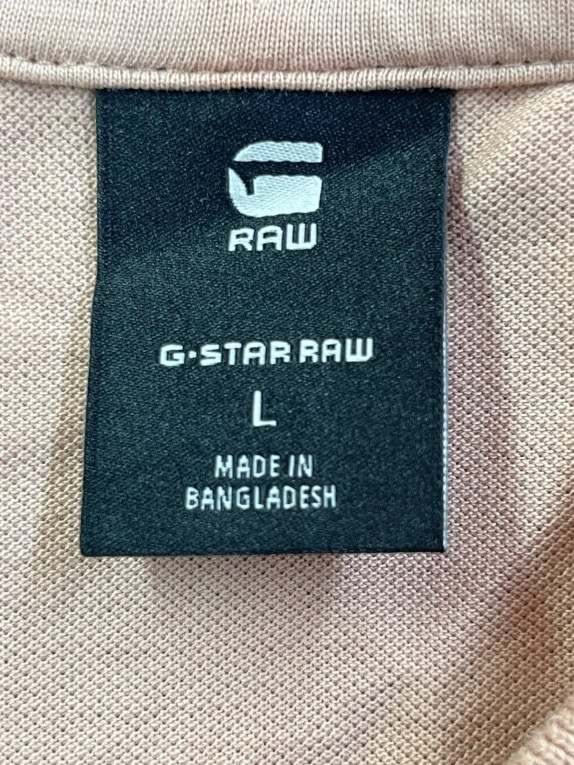 G STAR RAW POLO ΜΠΛΟΥΖΑ MINIMAL ΜΠΕΖ ΑΝΤΡΙΚΟ PRE OWNED L