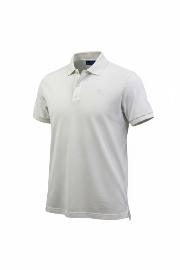 G STAR RAW POLO MINIMAL OFF WHITE UOMO PRE OWNED L