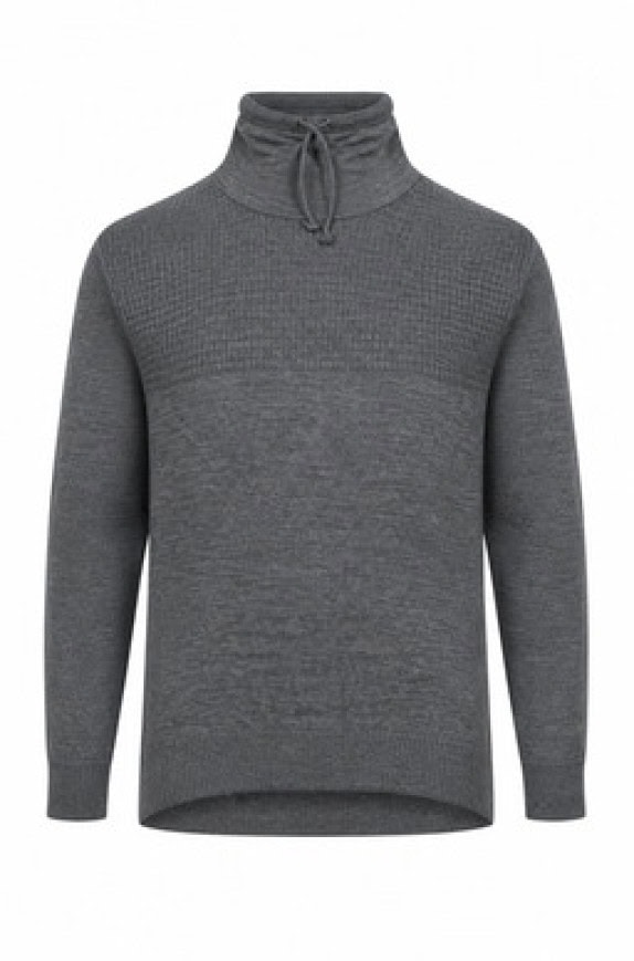 G STAR RAW MAGLIONE COLLO ALTO GRIGIO MELANGE UOMO PRE OWNED XL