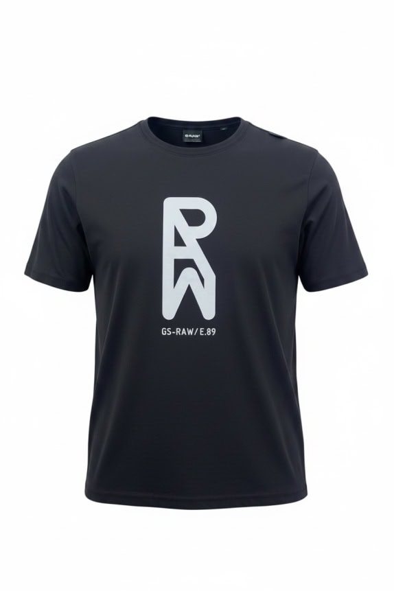 G STAR RAW T SHIRT BLACK MENS L pre-owned