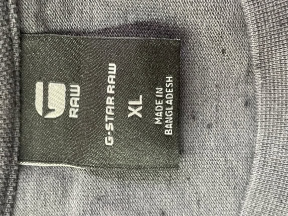 G STAR RAW T SHIRT MINIMAL ΑΝΘΡΑΚΙ ΑΝΤΡΙΚΟ PRE OWNED XL
