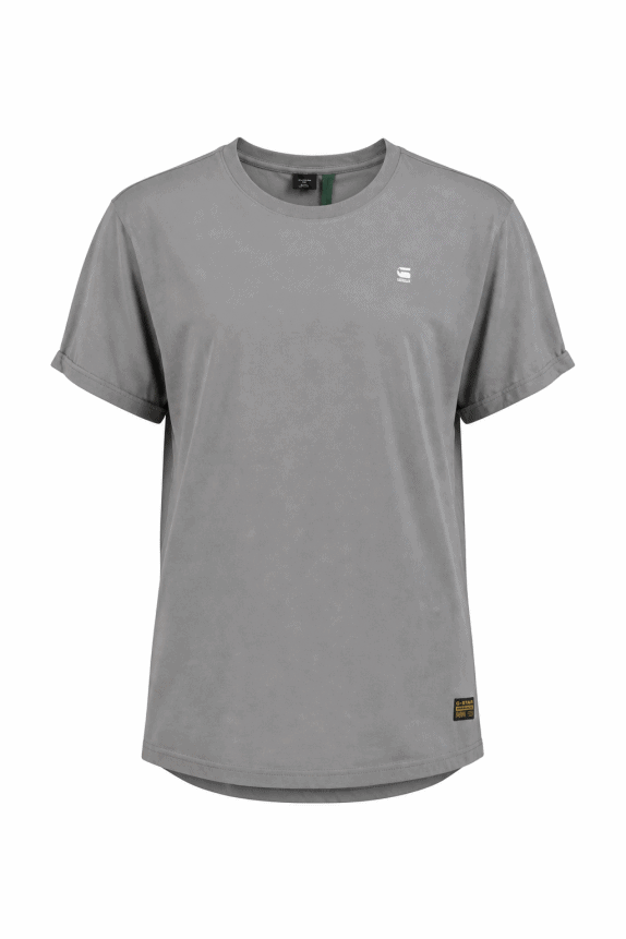 G STAR RAW T SHIRT MINIMAL GREY MEN PRE OWNED XL