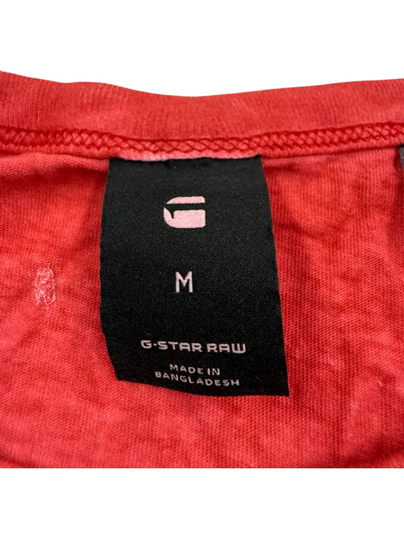 G-Star Raw T-shirt Vintage Logo Κόκκινο Γυναικείο M