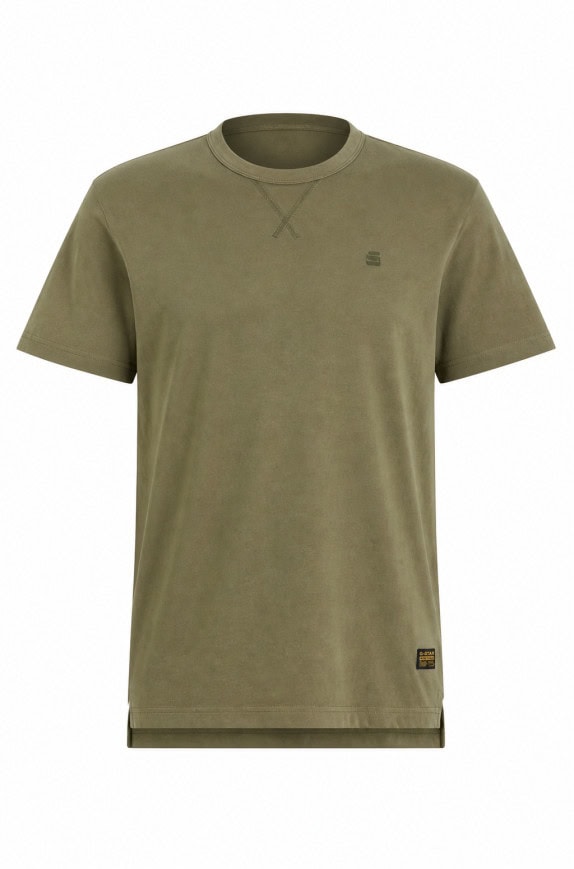 G STAR RAW TSHIRT MINIMAL OLIVE ΑΝΤΡΙΚΟ PRE OWNED L