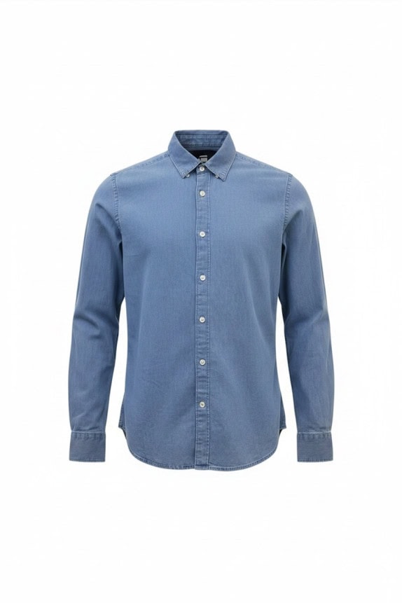 G STAR RAW ΤΖΙΝ ΠΟΥΚΑΜΙΣΟ ΜΙΝΙΜΑΛ WASHED BLUE ΑΝΤΡΙΚΟ PRE OWNED S