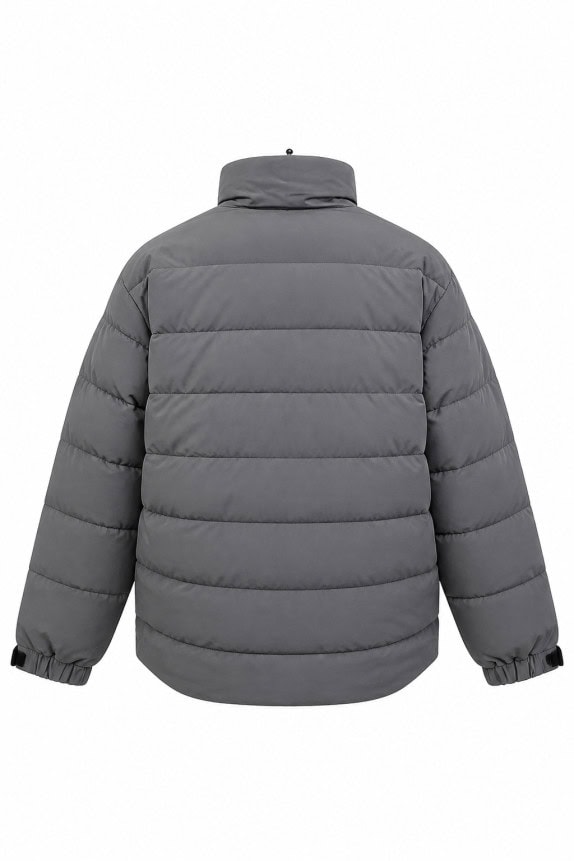 90sm SERGIO TACCHINI PUFFER ΜΠΟΥΦΑΝ MINIMAL ΓΚΡΙ UNISEX PRE OWNED M