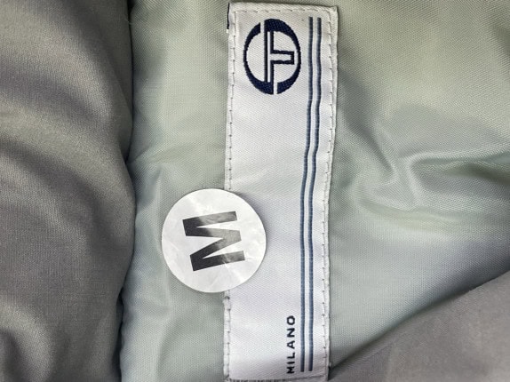 90sm SERGIO TACCHINI PUFFER ΜΠΟΥΦΑΝ MINIMAL ΓΚΡΙ UNISEX PRE OWNED M