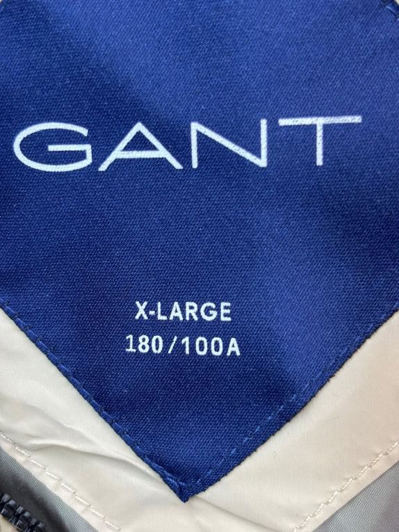 GANT PUFFER JACKET MINIMAL BEIGE MENS PRE OWNED XL