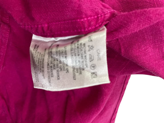 GANT ΠΟΥΚΑΜΙΣΟ ΛΙΝΟ REGULAR FIT MAGENTA ΑΝΔΡΙΚΟ LARGE