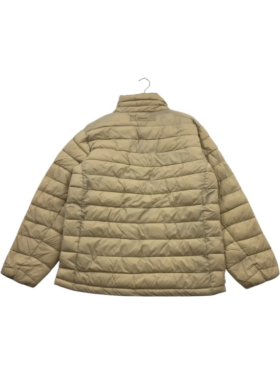 GANT Giacca Puffer Casual con Logo Beige da Uomo L