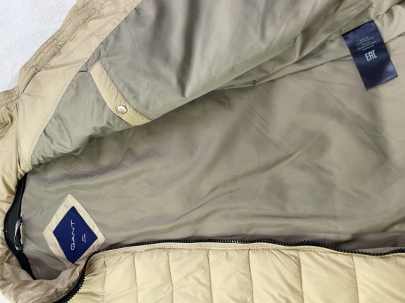 GANT PUFFER JACKET MINIMAL BEIGE ΑΝΤΡΙΚΟ PRE OWNED S