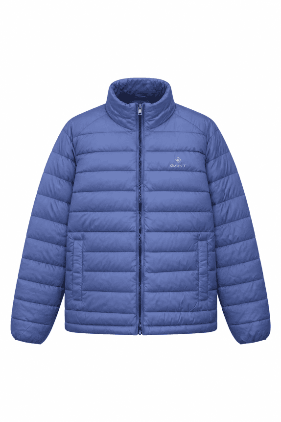 GANT PUFFER JACKET MINIMAL BLUE MALE PRE OWNED M