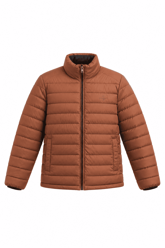 GANT PUFFER JACKET MINIMAL BROWN ΑΝΤΡΙΚΟ PRE OWNED M