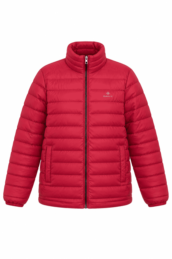GANT PUFFER JACKET MINIMAL RED MEN PRE OWNED M
