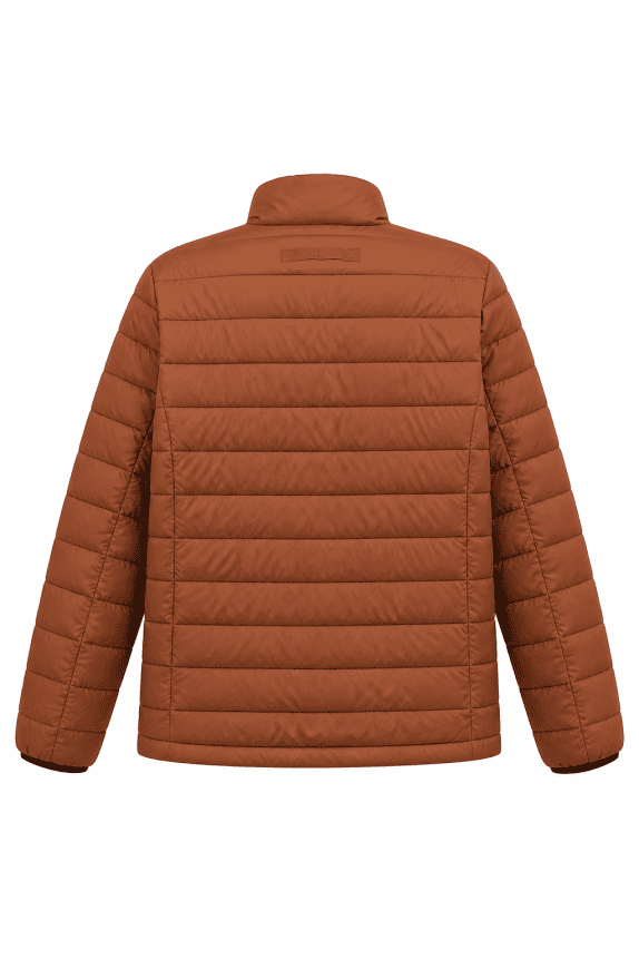 GANT PUFFER JACKET ΜΟΝΟΧΡΩΜΟ ΚΑΦΕ ΑΝΤΡΙΚΟ PRE OWNED L