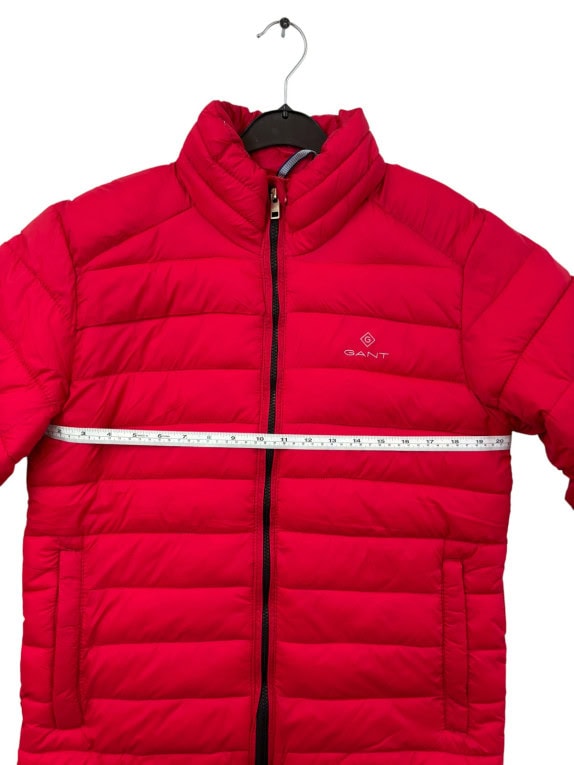 GANT PUFFER JACKET MINIMAL RED MENS PRE OWNED S