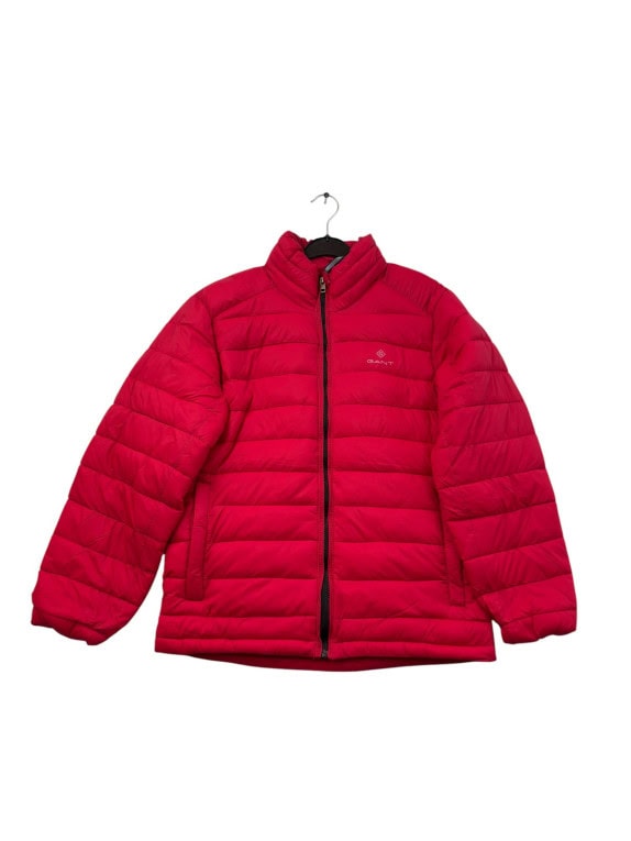 GANT PUFFER JACKET MINIMAL RED MENS PRE OWNED S