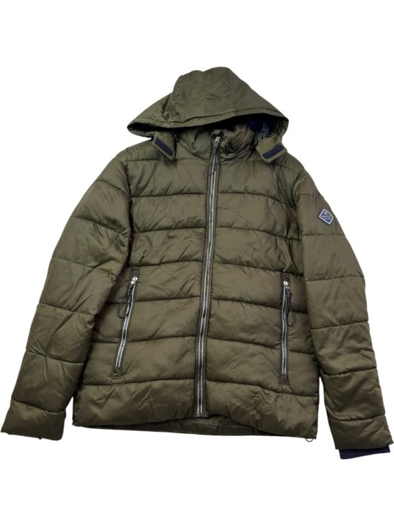 GANT PUFFER ΜΠΟΥΦΑΝ MINIMAL OLIVE ΓΥΝΑΙΚΕΙΟ PRE OWNED S