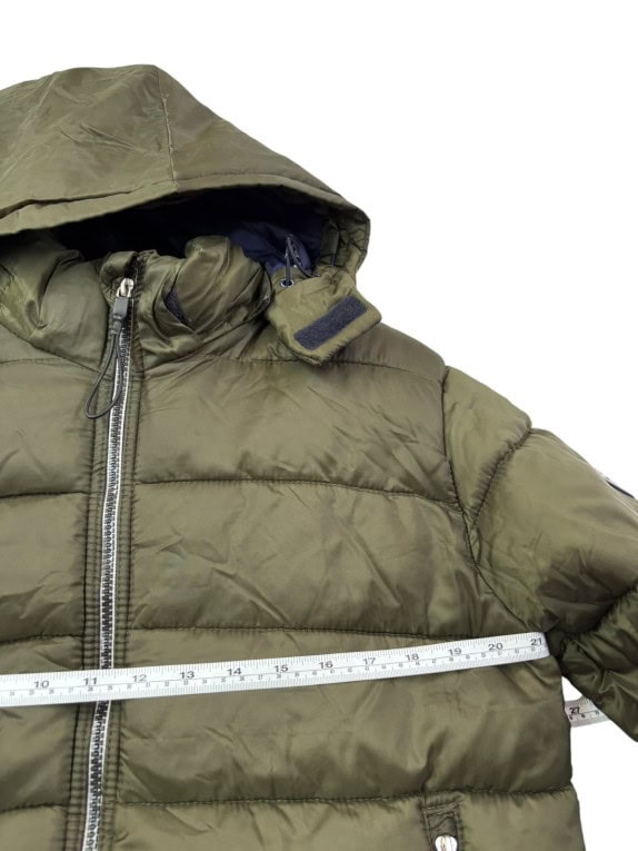 GANT PUFFER ΜΠΟΥΦΑΝ MINIMAL OLIVE ΓΥΝΑΙΚΕΙΟ PRE OWNED S