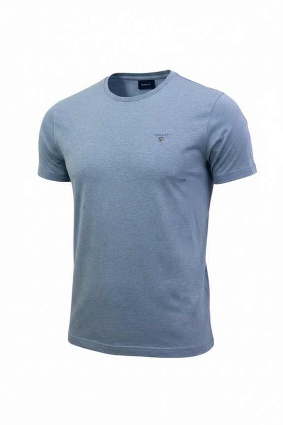 GANT T SHIRT MINIMAL BLUE MEN PRE OWNED S