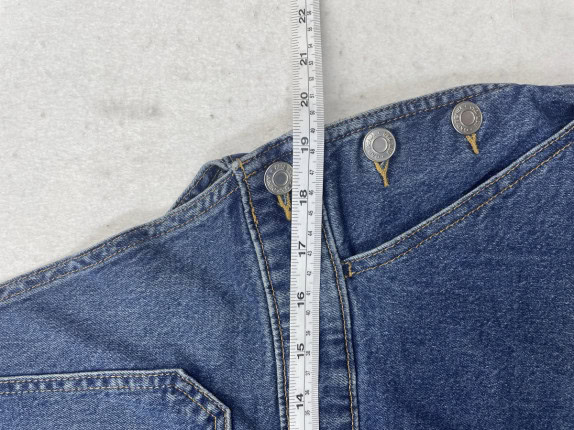 GAP DENIM ΟΛΟΣΩΜΗ ΦΟΡΜΑ OVERALL BLUE ΓΥΝΑΙΚΕΙΟ PRE OWNED XXL