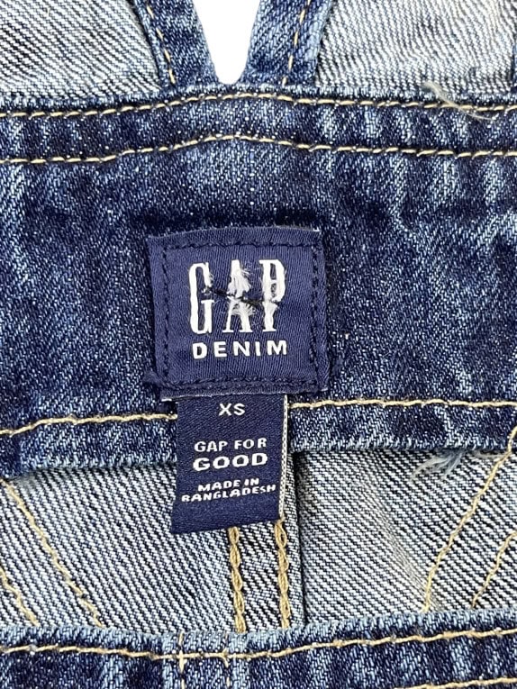 GAP DENIM ΣΑΛΟΠΕΤΑ ΤΖΙΝ CLASSIC ΜΠΛΕ ΓΥΝΑΙΚΕΙΟ PRE OWNED XS