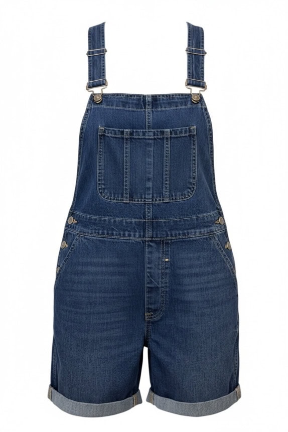 GAP DENIM SALOPETTE JEANS CLASSIC BLU DONNA PRE OWNED XS