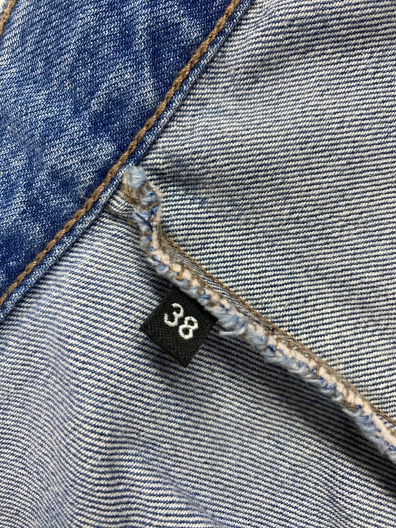 GAP Denim Τζιν Φούστα Midi Vintage Logo Μπλε Γυναικεία XL/XXL