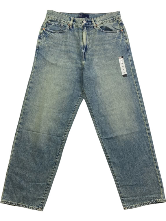 GAP DENIM Jeans dritti blu da uomo W34 M