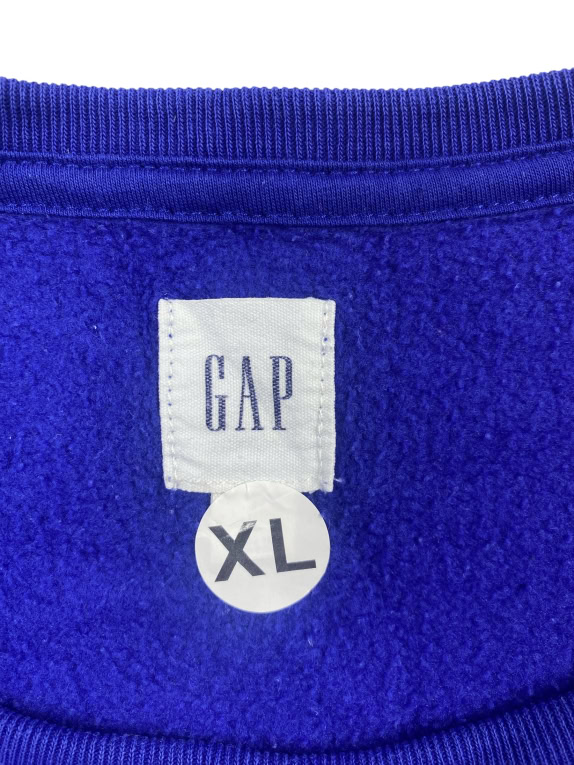 GAP ΦΟΥΤΕΡ VINTAGE STYLE ΜΕΓΑΛΟ LOGO ΜΠΛΕ ΑΝΔΡΙΚΟ XL