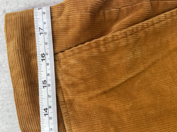 '90s   VINTAGE TROUSERS RETRO BROWN MEN PRE OWNED L