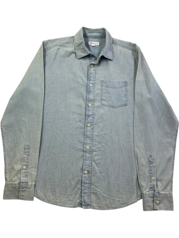 GAP ΠΟΥΚΑΜΙΣΟ CHAMBRAY VINTAGE LIGHT BLUE ΑΝΔΡΙΚΟ M