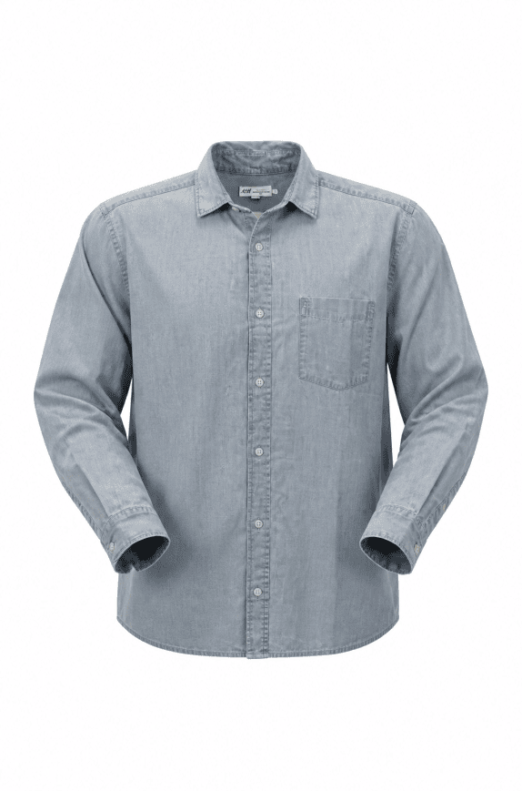 GAP ΠΟΥΚΑΜΙΣΟ CLASSIC ΓΑΛΑΖΙΟ ΑΝΤΡΙΚΟ PRE OWNED L