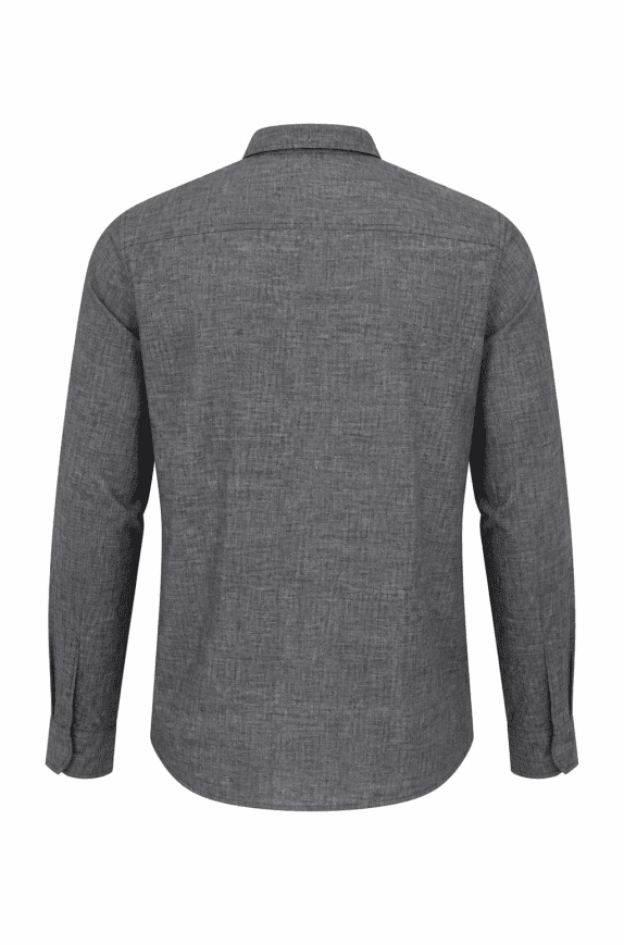 GAP ΠΟΥΚΑΜΙΣΟ MINIMAL CHARCOAL ΑΝΤΡΙΚΟ PRE OWNED L