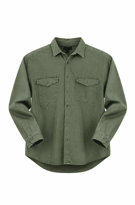 GAP SHIRT WORKWEAR GREEN MENS PRE OWNED XL