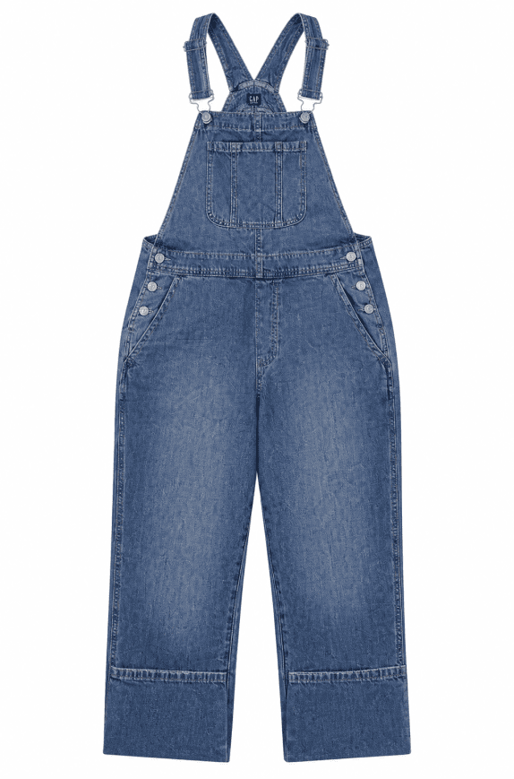 GAP SALOPETTE DENIM WORKWEAR BLU UOMO PRE OWNED S