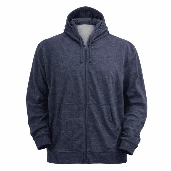GAP Felpa con cappuccio casual mélange blu da uomo XXL