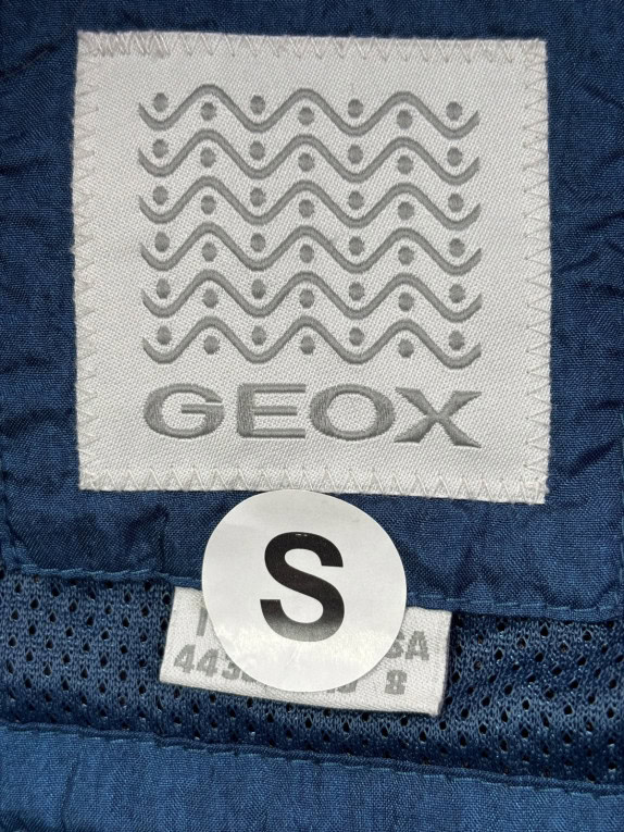 GEOX ΚΑΠΙΤΟΝΕ ΠΑΛΤΟ ΜΕ ΚΟΥΚΟΥΛΑ MINIMAL NAVY ΓΥΝΑΙΚΕΙΟ PRE OWNED S